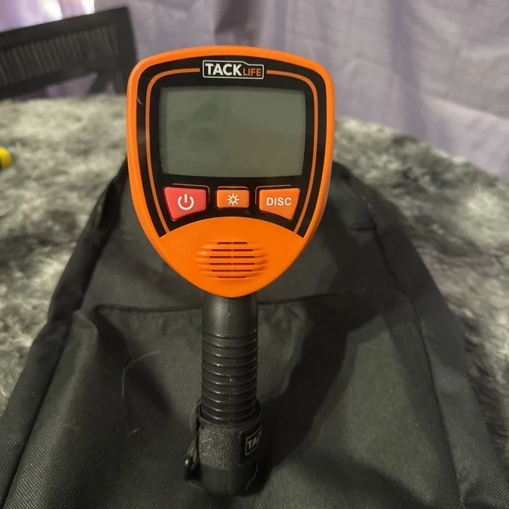 TACKLIFE Kids Metal Detector With Large Back-Lit LCD Display And Backpack